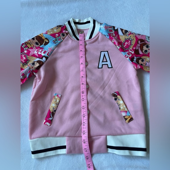 Little girls graphic bomber jacket - Picture 7 of 10